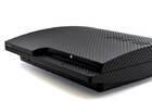 PS3 Slim виниловая наклейка Carbon (black) Premium