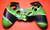 PS4 силиконовый чехол для джойстика (Камуфляж)(Green-black)