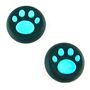 PS4 cиликоновые накладки на стики dualshock 4 (Cat Claw) BLUE (2шт)