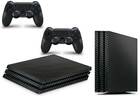 PS4 Pro виниловая наклейка Carbon (Premium) Black