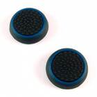 PS4 cиликоновые накладки на стики dualshock 4 (Black-Blue)(2шт)