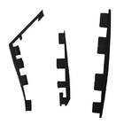 PS4 комплект резиновых ножек для корпуса playstation 4 CUH-10xxA/B CUH-11xxA/B