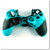 PS4 силиконовый чехол для джойстика (Камуфляж)(Blue-black)
