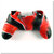PS4 силиконовый чехол для джойстика (Камуфляж)(Red-black)