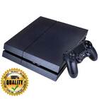 PS4 виниловая наклейка Carbon (black) Premium