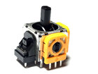 PS4 механизм аналога 3D джойстика (Dualshock 4) (3 pin) (Yellow) (Оригинал)