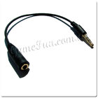 Аудио переходник jack 3,5 - 3,5 мм