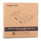 MHL HDMI HDTV адаптер Micro USB (5 Pin) - micro USB to HDMI (Ugreen) (Original)