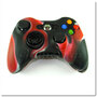 Xbox 360 силиконовый чехол для джойстика (камуфляж)(Red-black)